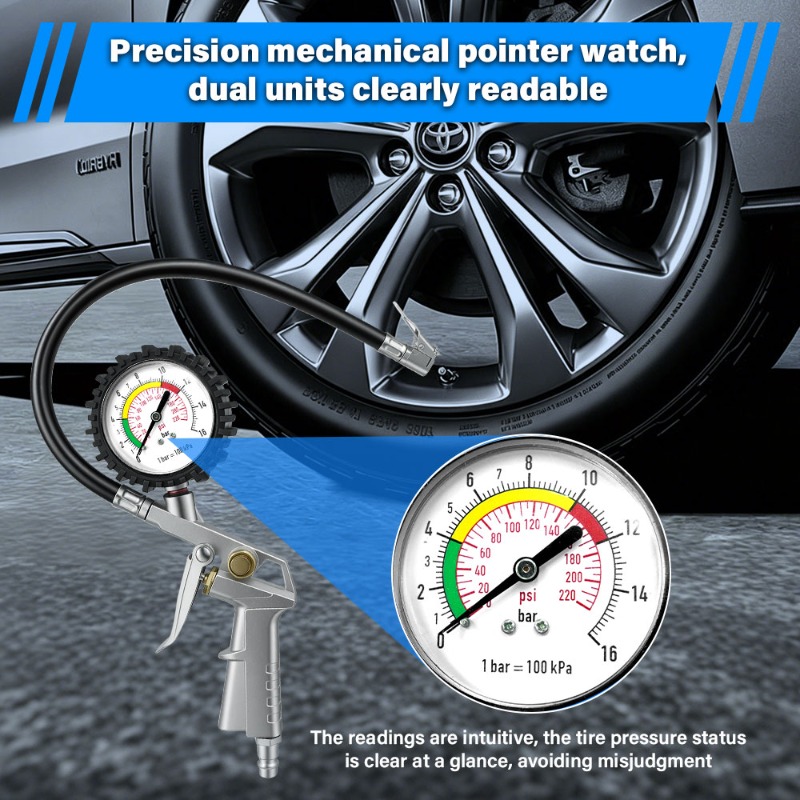 Workshop Tools Automotive - Автомобильный манометр для измерения давления в
