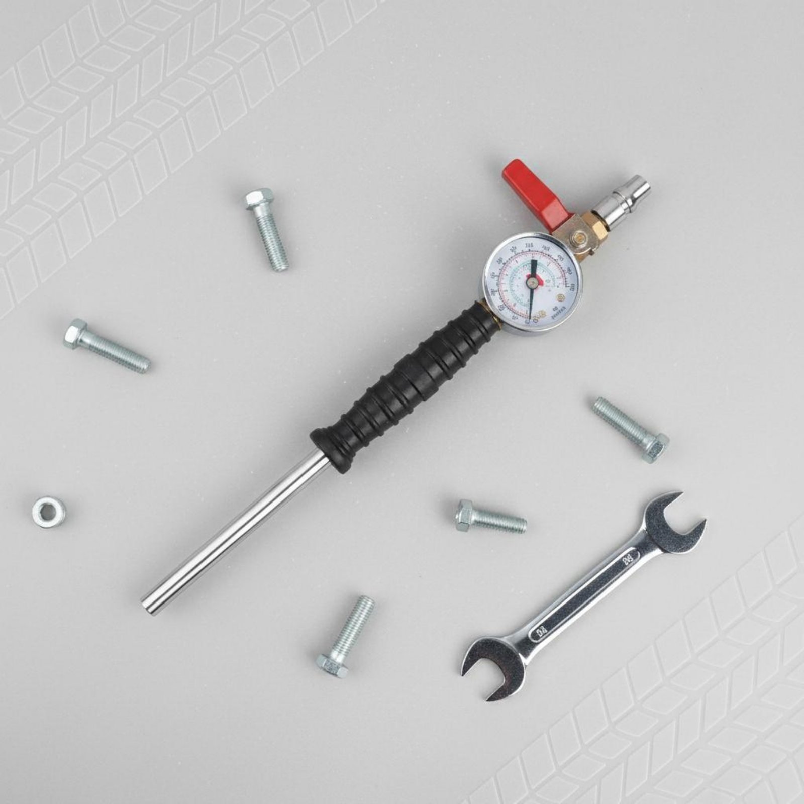 Tools Work - Быстродействующий шланг для подкачки шин, простой