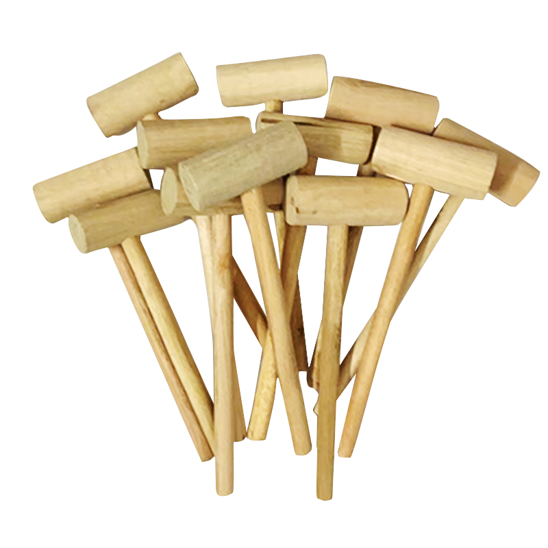 Mallet Wood Carving - Мини-деревянный молоток, детские шарики, игрушечный молоток,