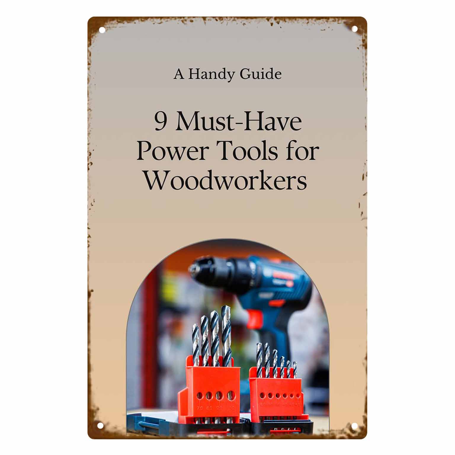 Power Tools For Workshop - 2D плоский постер (1 шт.) «9
