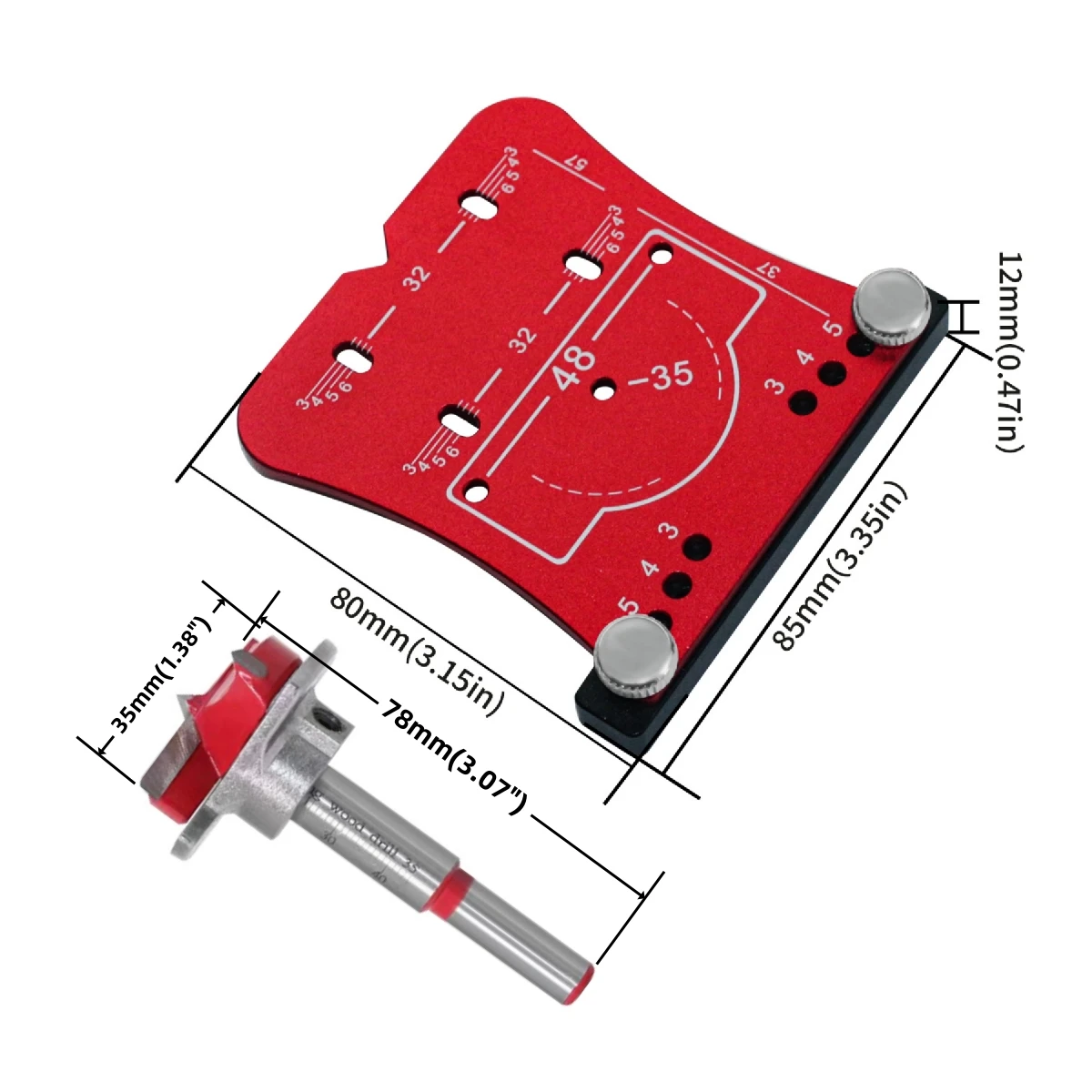 Шаблон для позиционирования от – обзор и цена Dowel Jig Kit