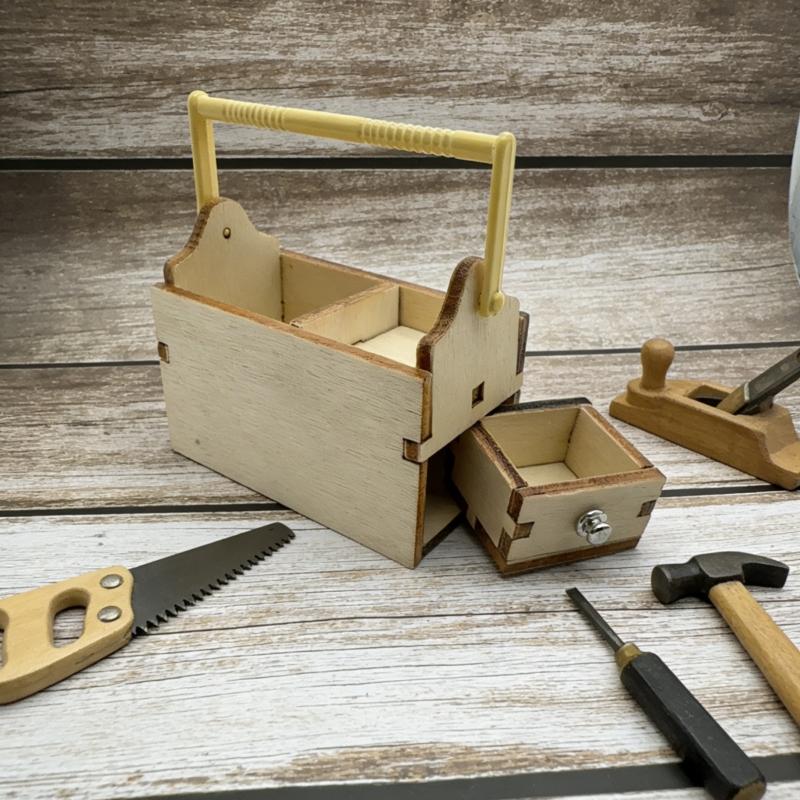 【BS】Миниатюрный деревянный ящи – обзор и цена Workshop Tools Toy