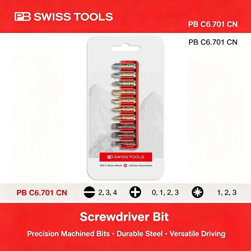 Набор прецизионных бит PB Swis – обзор и цена Tools For Electronic Workshop