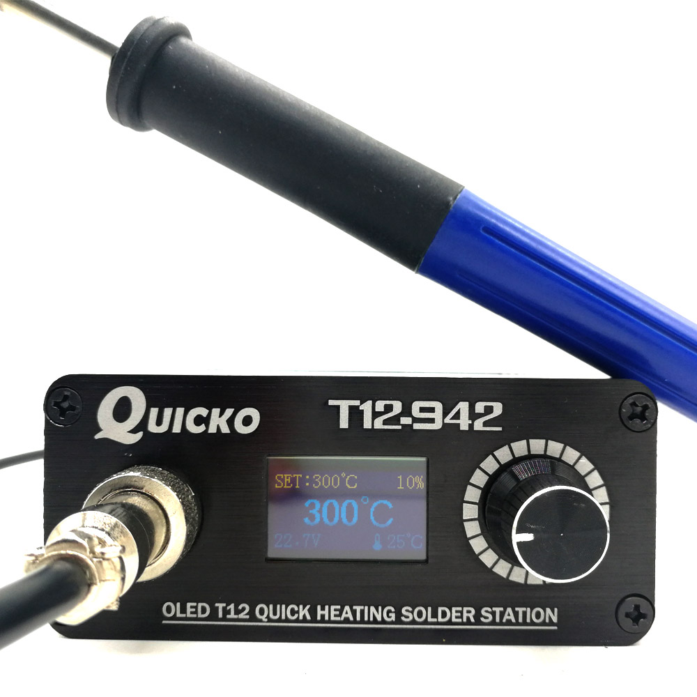 QUICKO MINI T12 STC OLED цифро – обзор и цена Tools For Electronic Workshop