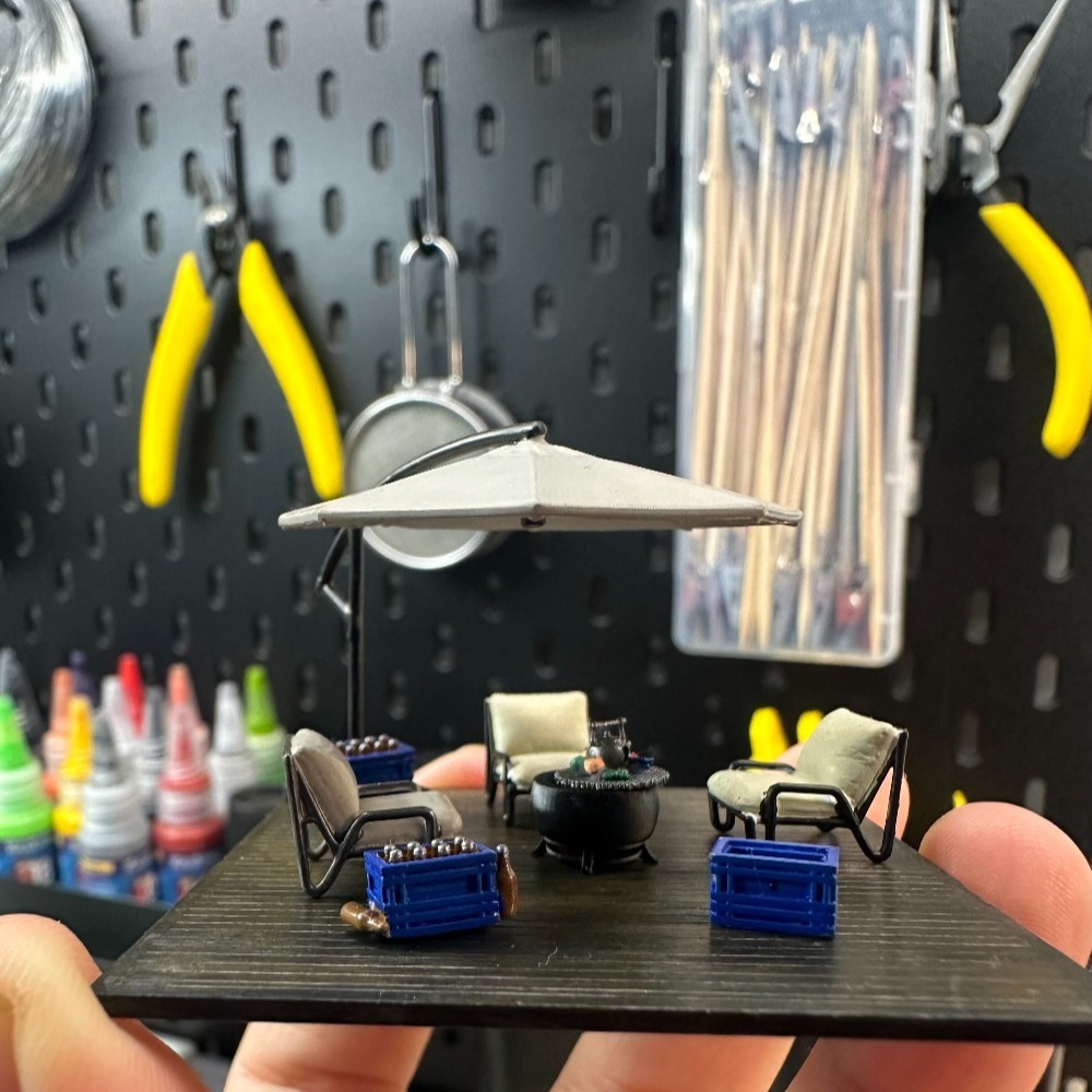 Диорама 1/64: Миниатюрная моде – обзор и цена Workshop Tools Toy