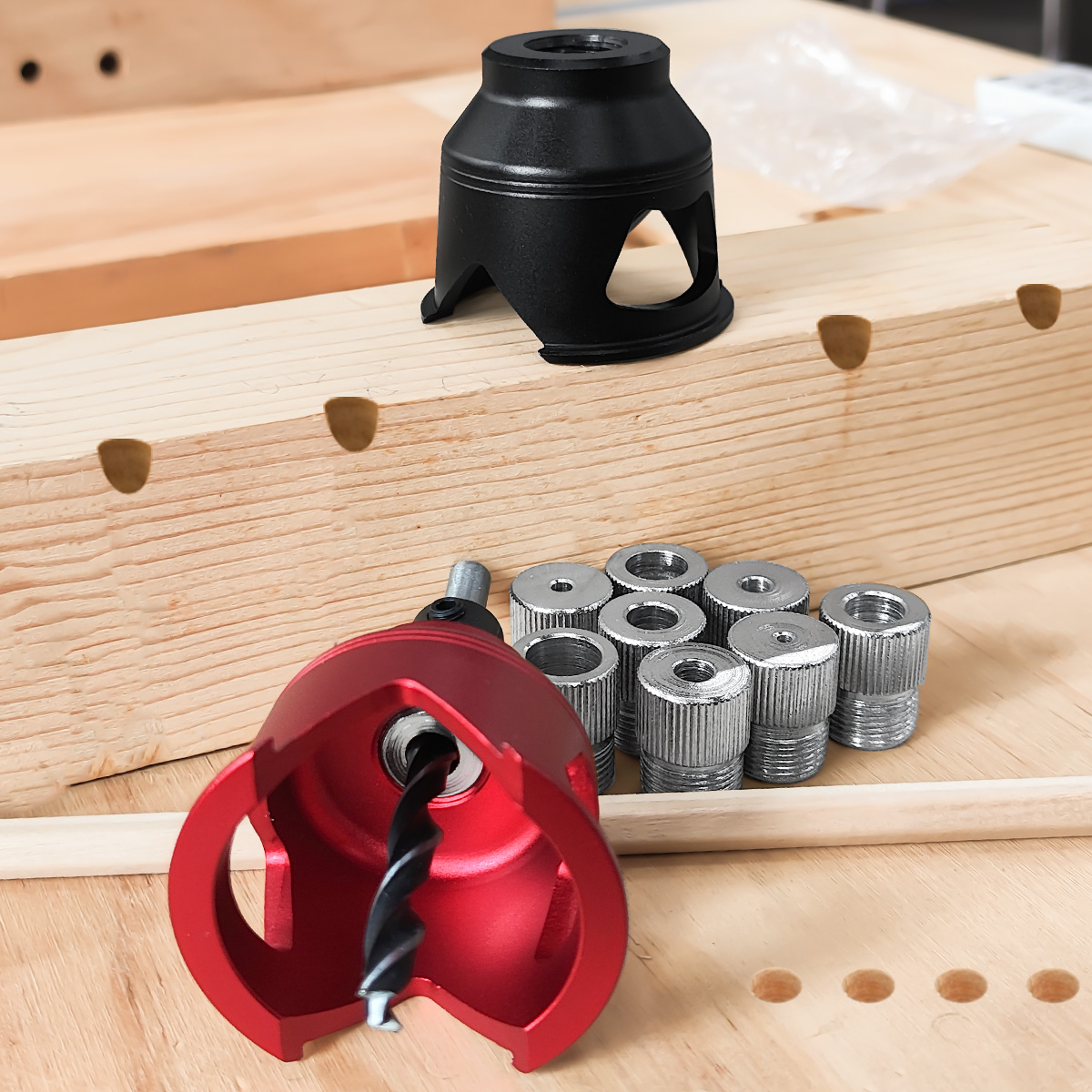 Набор для вертикального сверле – обзор и цена Dowel Jig Kit