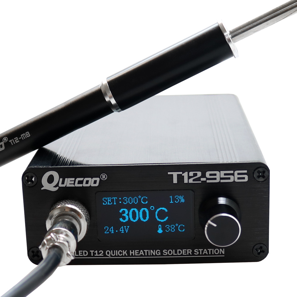 Цифровая паяльная станция QUEC – обзор и цена Tools For Electronic Workshop